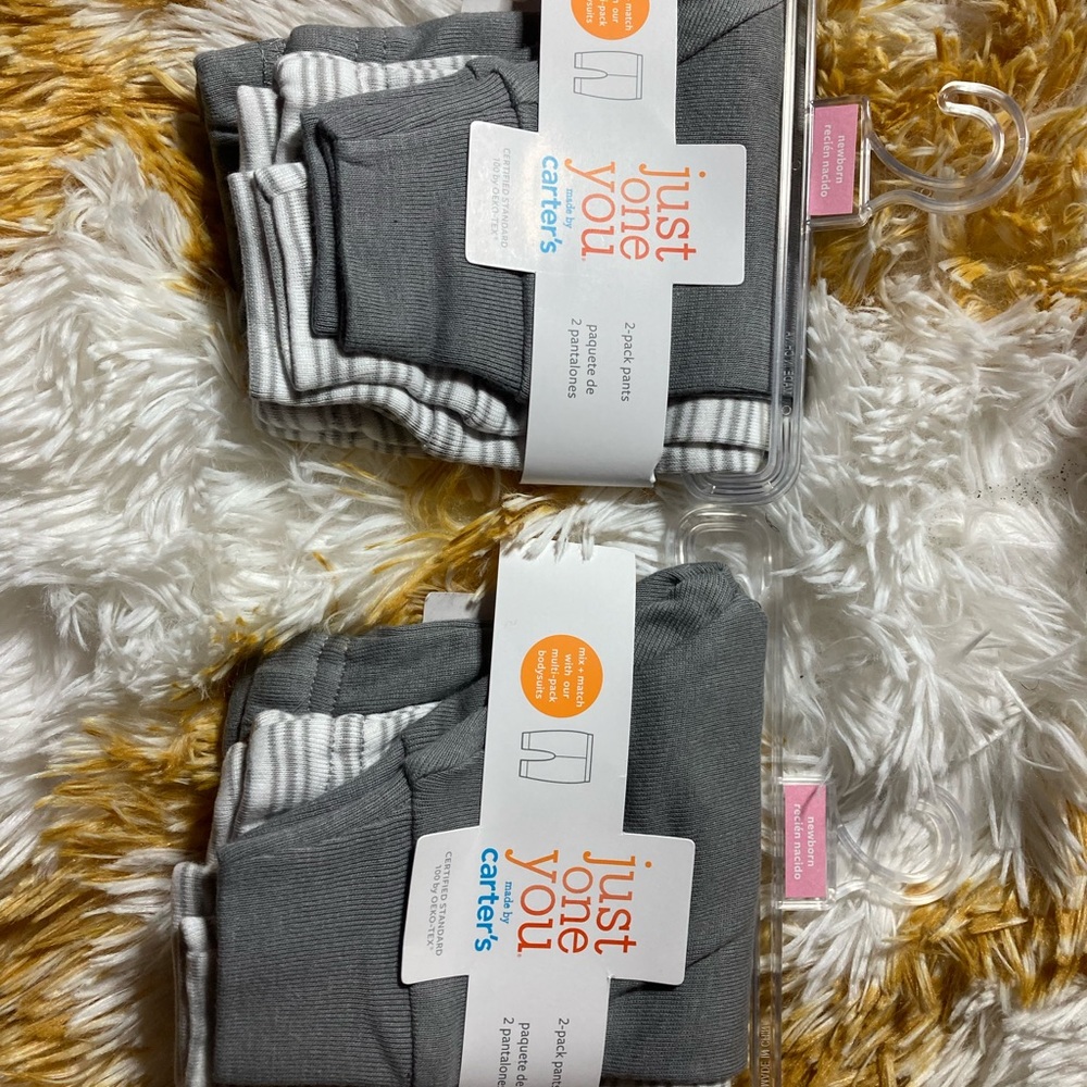 Carters just one you newborn pants set